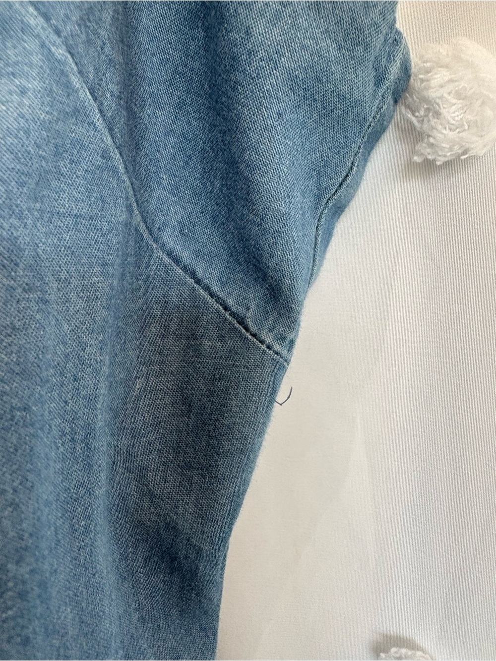 GAP Lightweight Denim Mini Dress - Picture 9 of 12